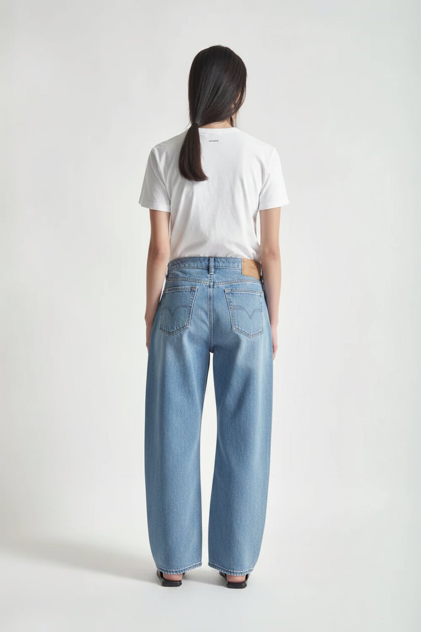 Jeans Coco barrel leg lavaggio chiaro - YES SHOPJeansGRIFONIG1AB0075-W247979256742771
