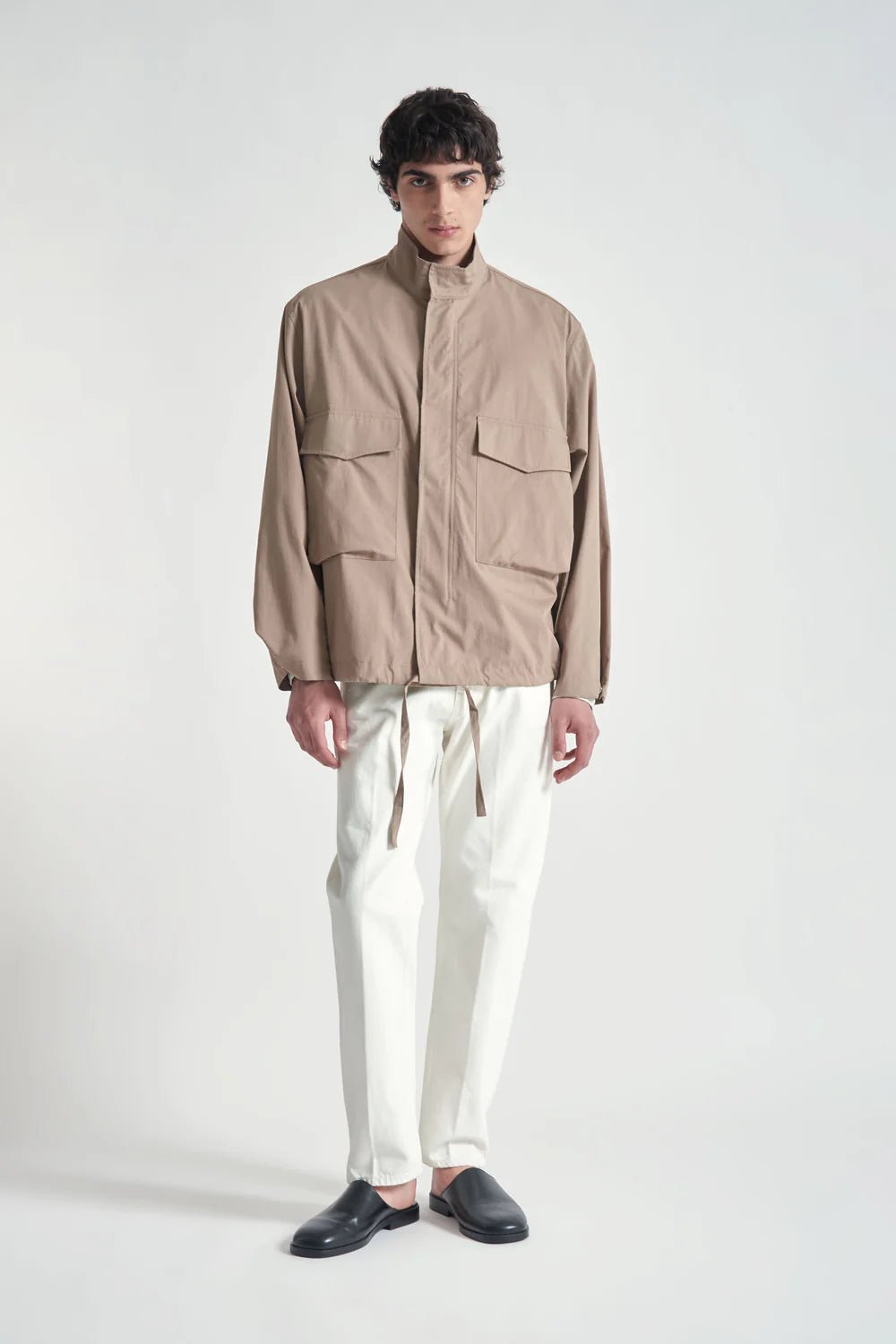 Giubbotto beige oversize con tasche - YES SHOPGiubbottiGRIFONIG6AB0019-XXS5328659254771
