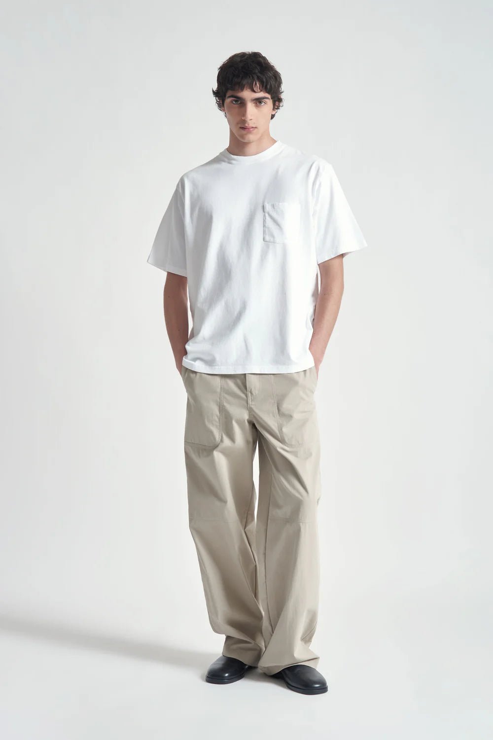 T-shirt con taschino bianca - YES SHOPT-shirtGRIFONIG6AB0027-XXS5492938591771