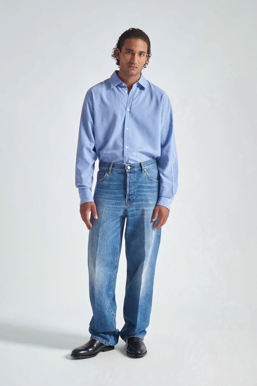 Jeans regular fit chiaro con venature - YES SHOPJeansGRIFONIG6AC0031-W293606755091971