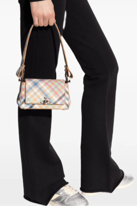 Borsa Mini Hazel in buccia d'arancia heater check multicolor - YES SHOPBorse a spallaVIVIENNE WESTWOOD4603000WW-S001S-Taglia unica5345549676771