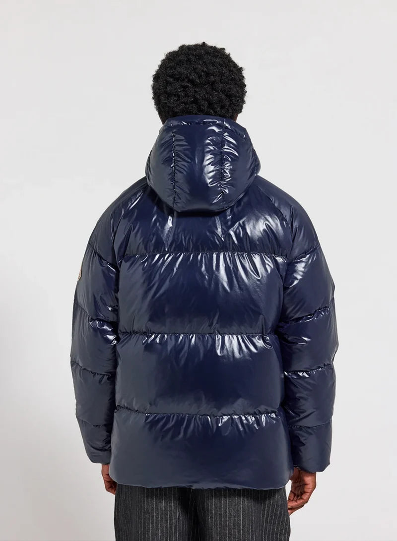 Giubbotto Sten blu con cappuccio - YES SHOPGiubbottiPYRENEXFWHUY022-XXS