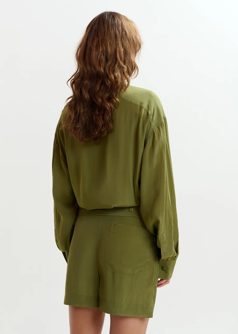 Tutina Jebba verde militare con maxi gonna sovrapposta - YES SHOPTute intereESSENTIELJEBBA-IT 34