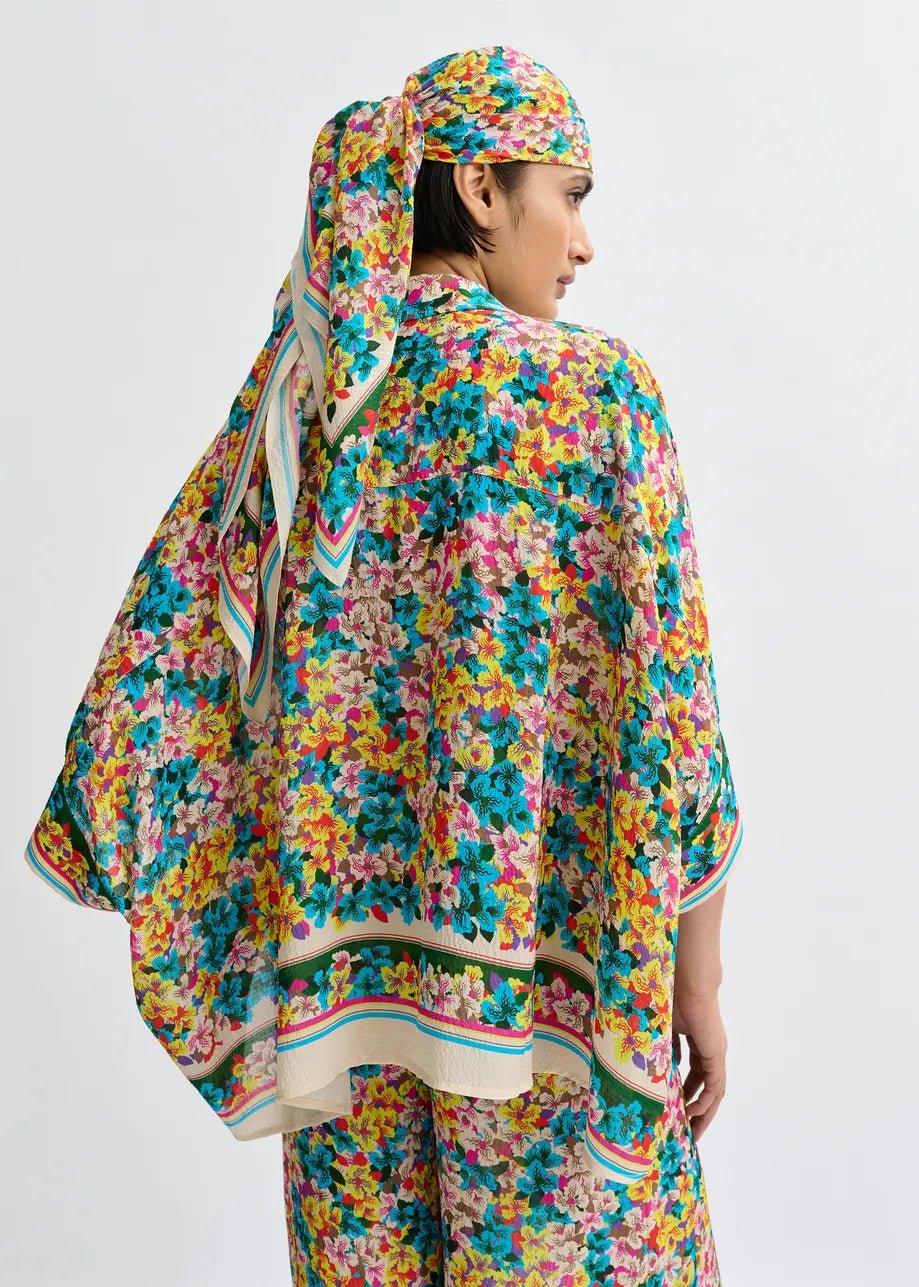 Camicia Jirt oversize stampa floreale - YES SHOPCamicieESSENTIELJIRT-Taglia unica8550148182771