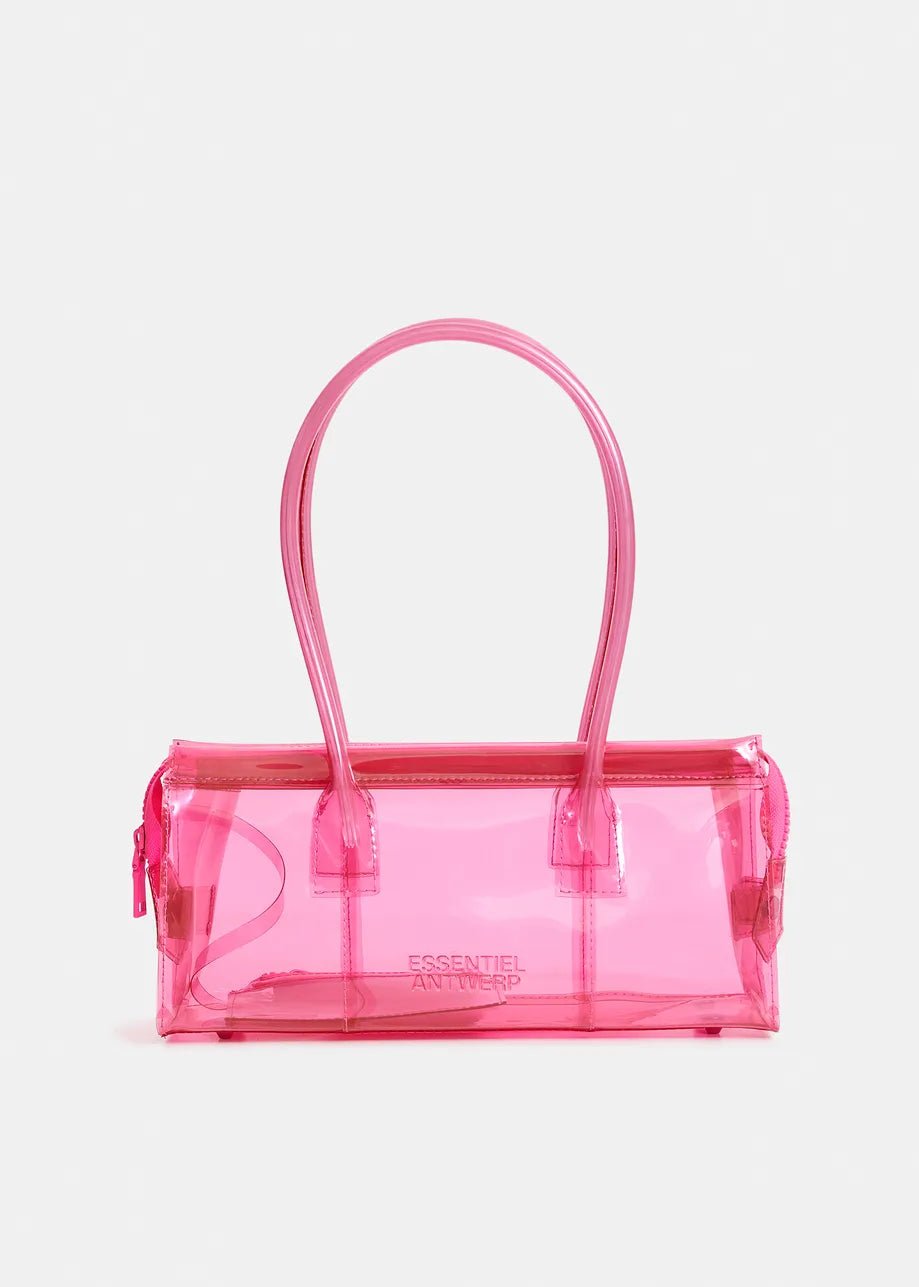 Borsa Joway trasparente fuxia con mini pochette - YES SHOPBorse a spallaESSENTIELJOWAY-Taglia unica7316930233771