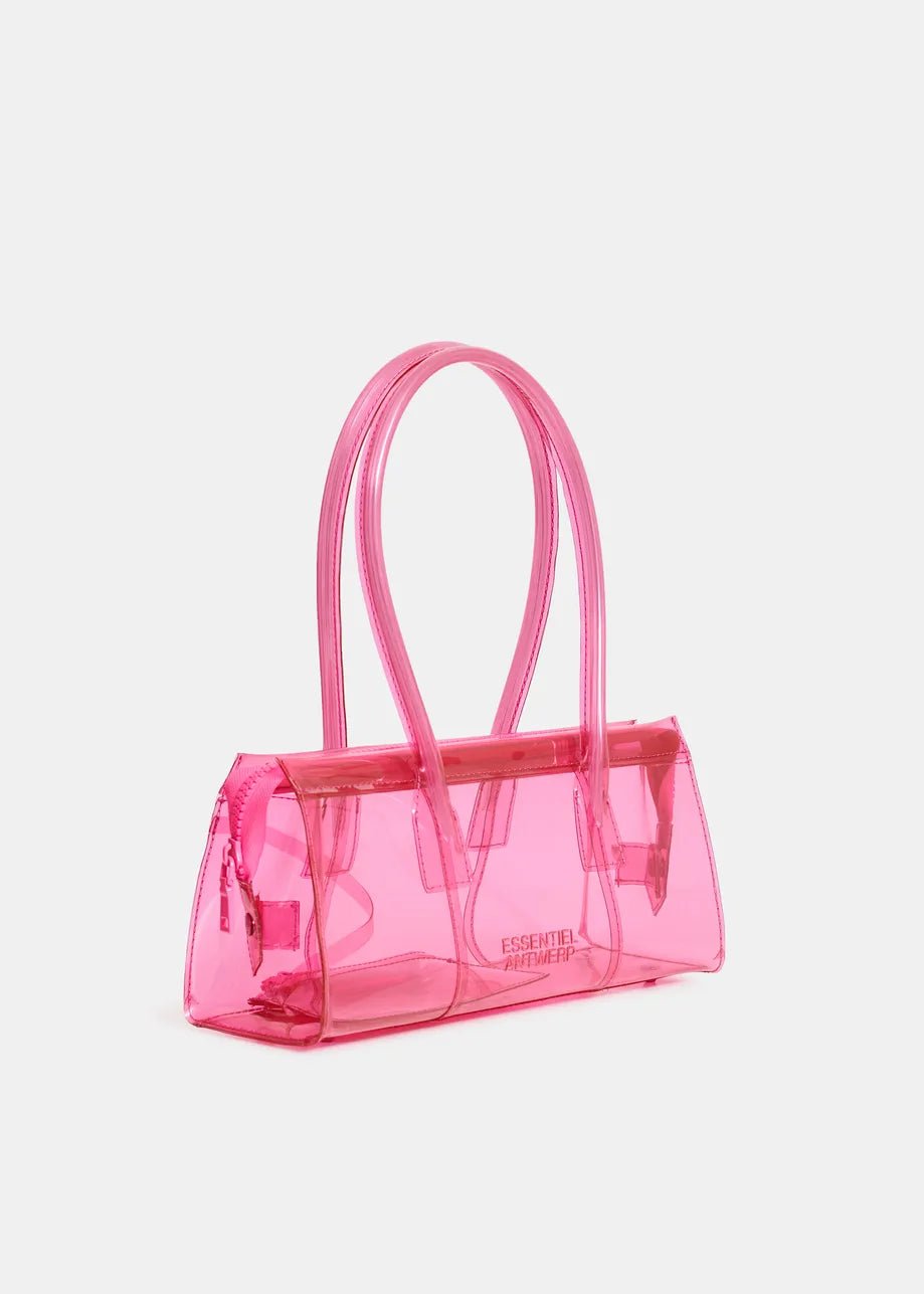 Borsa Joway trasparente fuxia con mini pochette - YES SHOPBorse a spallaESSENTIELJOWAY-Taglia unica7316930233771