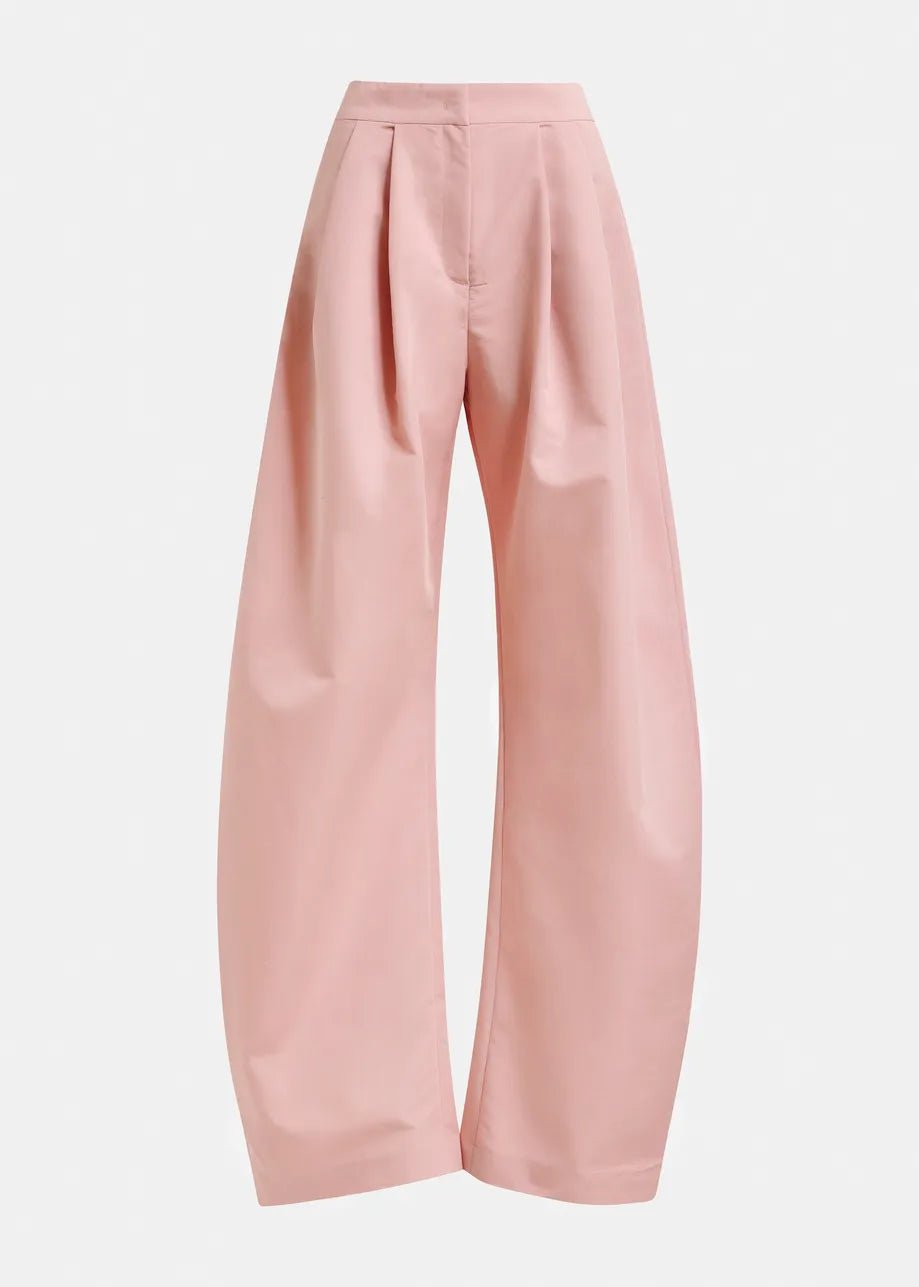 Pantalone Jude barrel leg rosa con pince - YES SHOPPantaloniESSENTIELJUDE-IT 349806930233771
