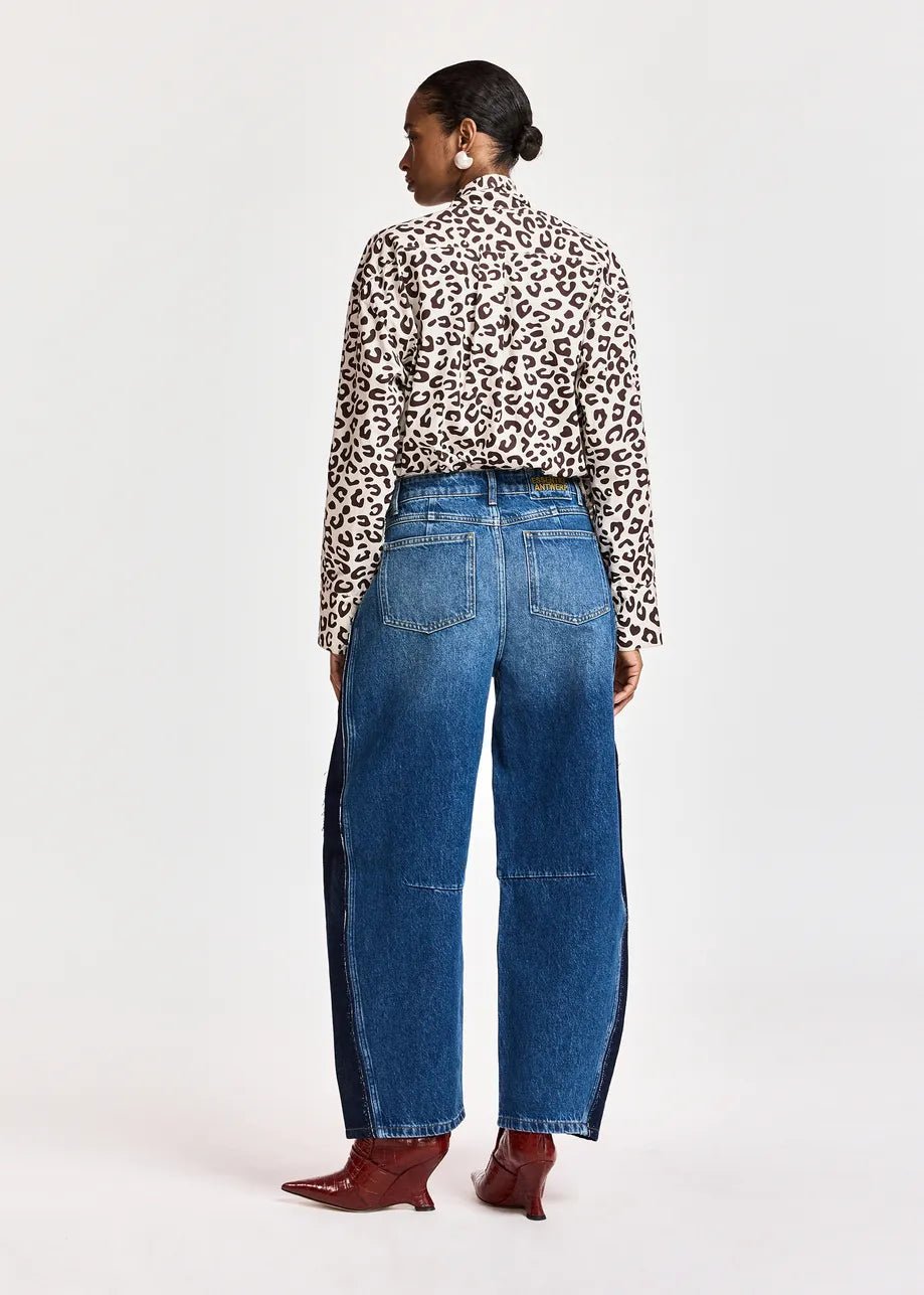 Jeans Kashba barrel leg con banda laterale - YES SHOPJeansESSENTIELKASHBA-W245717892258871