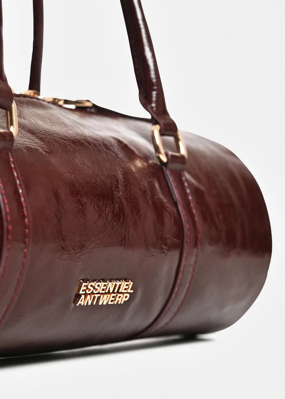 Borsa Kenneth a cilindro bordeaux lucida - YES SHOPBorse a spallaESSENTIELKENNETH-Taglia unica8647892258871