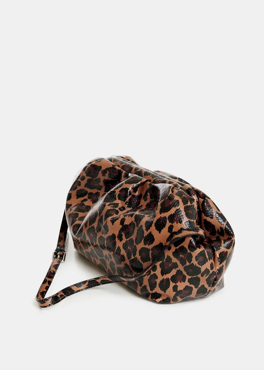 Maxi Pochette Kennie in stampa leopard - YES SHOPPochetteESSENTIELKENNIE-Taglia unica