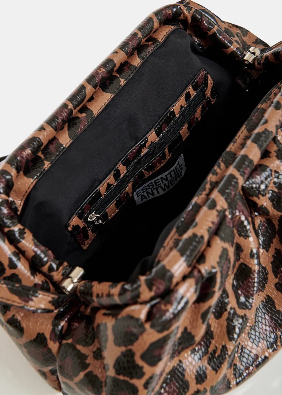 Maxi Pochette Kennie in stampa leopard - YES SHOPPochetteESSENTIELKENNIE-Taglia unica