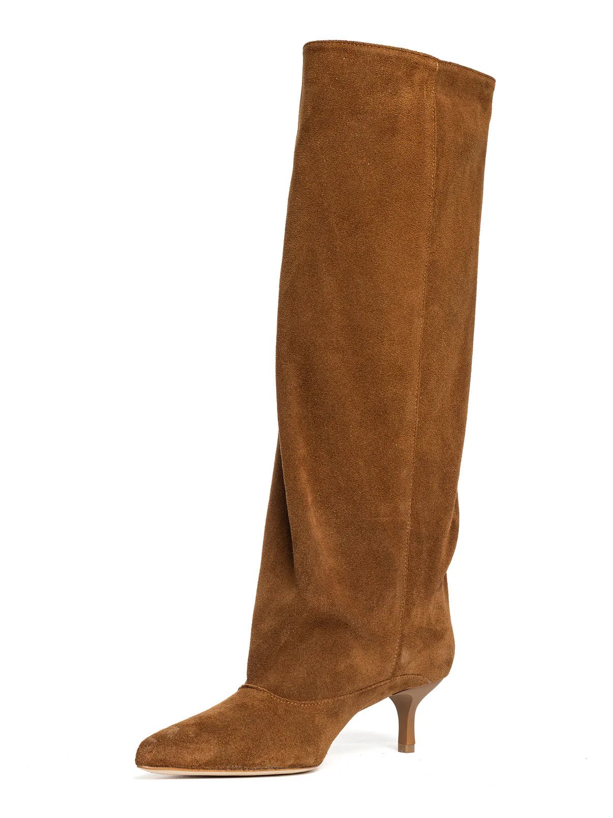 Stivali Lory in suede arabica - YES SHOPStivaliGISEL MOIRE'LORY/C-IT 36