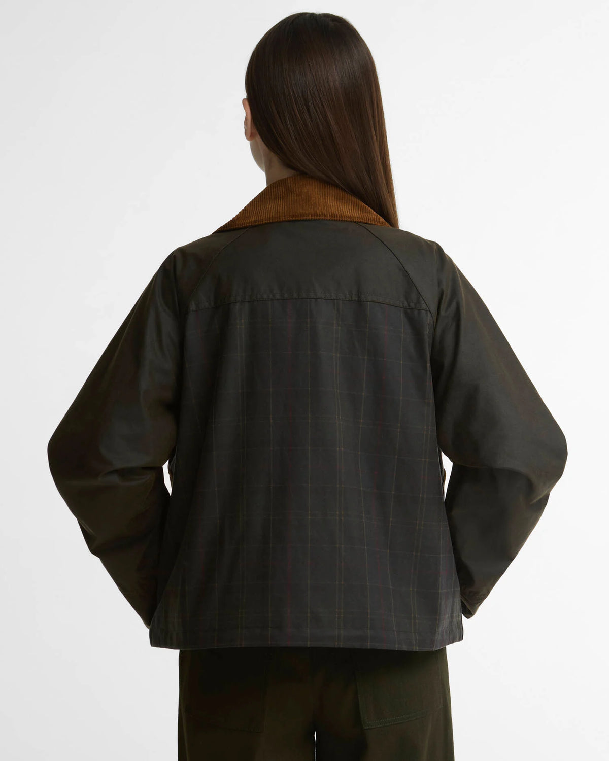 Giacca Irene wax in tartan verde - YES SHOPGiaccheBARBOURLWX1557/OL71/IRENE-08003596669871