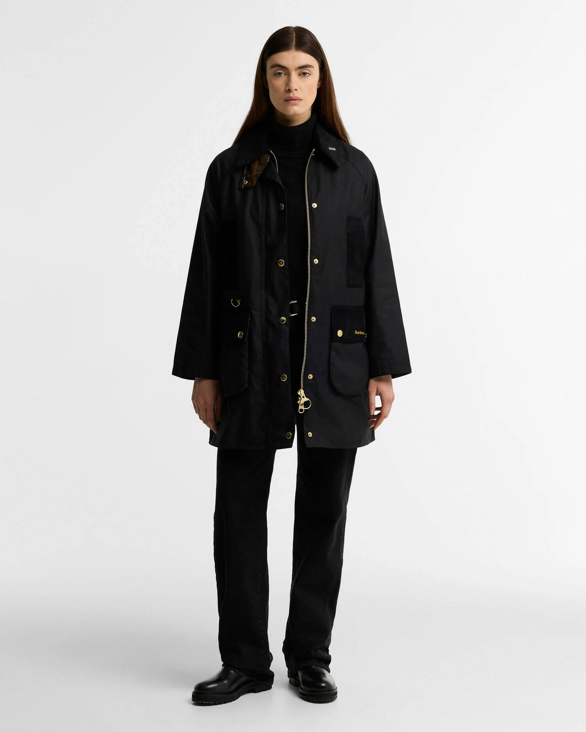 Giacca Modern Beaufort Icons nero - YES SHOPGiaccheBARBOURLWX1583/BK71/BEAUFORT-05427696669871