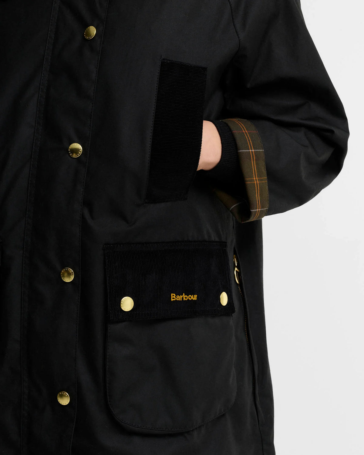 Giacca Modern Beaufort Icons nero - YES SHOPGiaccheBARBOURLWX1583/BK71/BEAUFORT-05427696669871