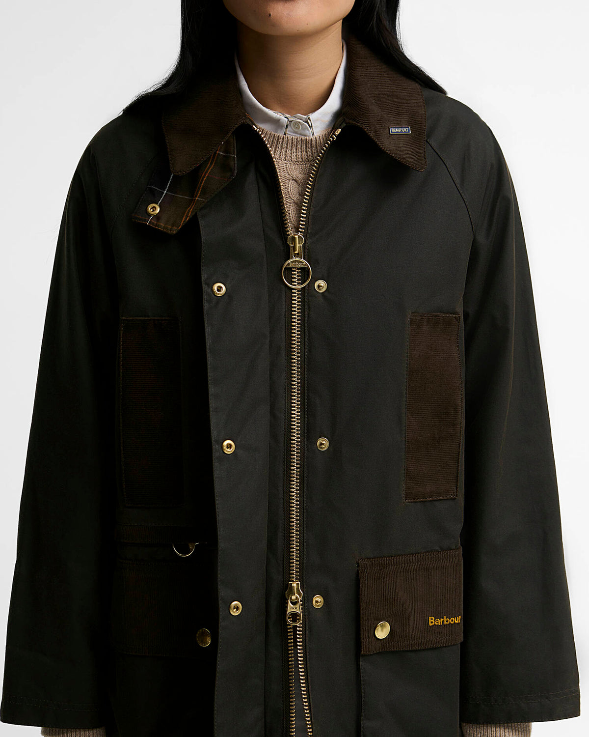 Giacca Modern Beaufort Icons oliva - YES SHOPGiaccheBARBOURLWX1583/OL71/BEAUFORT-02627696669871