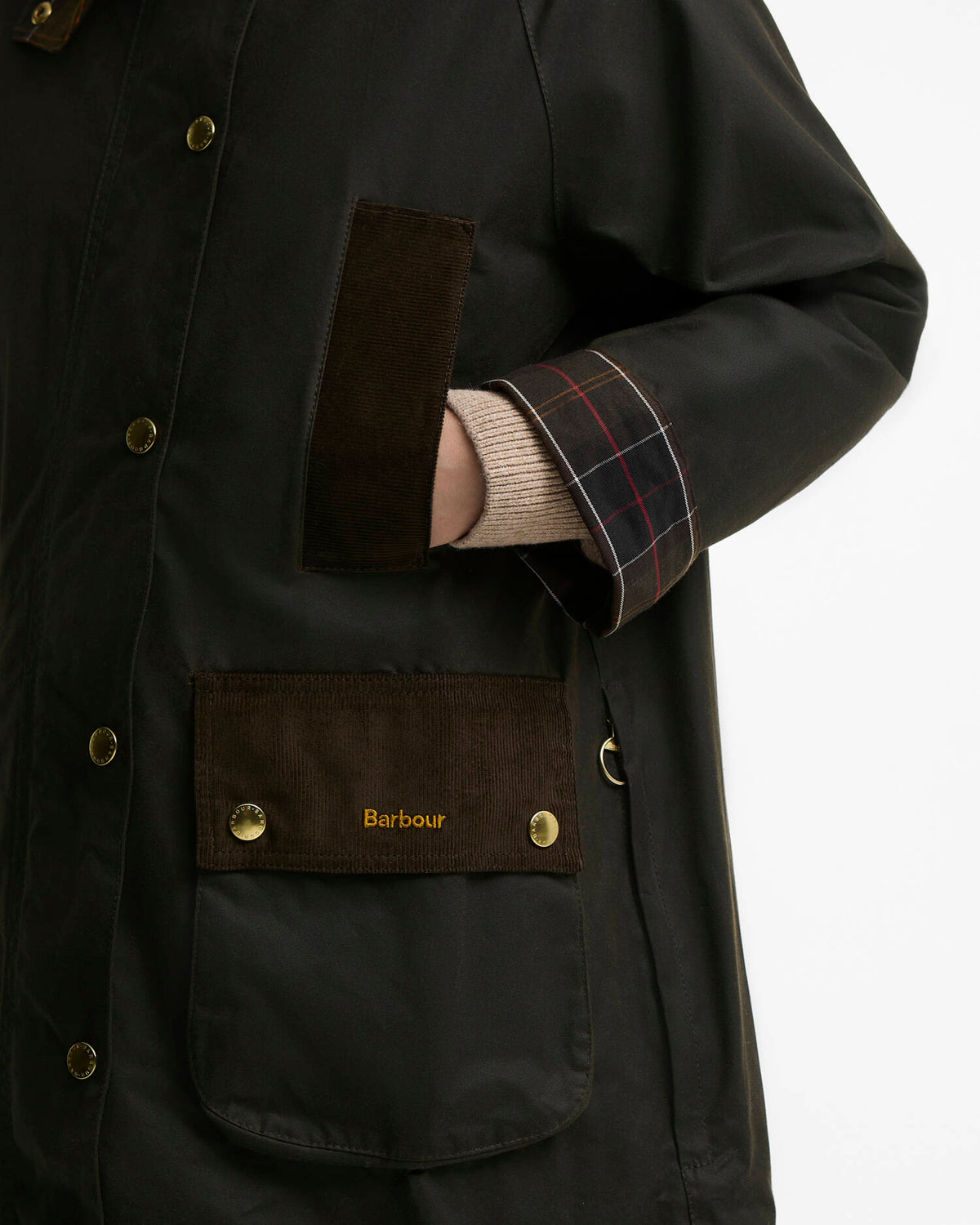 Giacca Modern Beaufort Icons oliva - YES SHOPGiaccheBARBOURLWX1583/OL71/BEAUFORT-02627696669871
