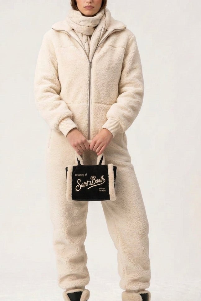 Borsa Vanity mini nera con profili pelliccia - YES SHOPBorse a manoMC2 SAINT BARTHVAMI020/03996M-Taglia unica