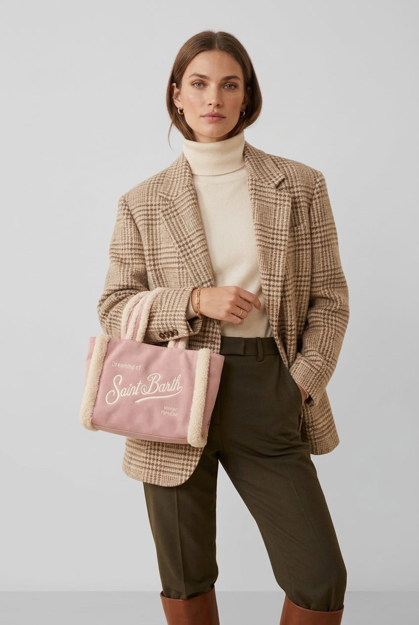Borsa Vanity Mini in montone rosa - YES SHOPBorse a tracollaMC2 SAINT BARTHVAMI020/00140M-Taglia unica