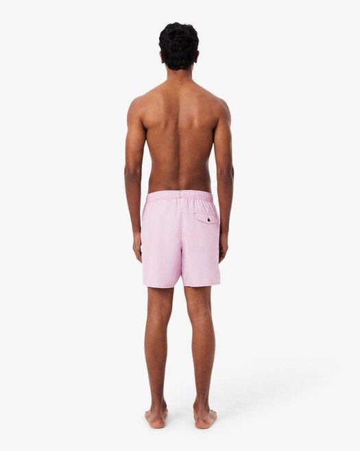 Boxer mare rosa con monogramma stampato - YES SHOPCostumi da bagnoLACOSTEMH1887-00-XXS