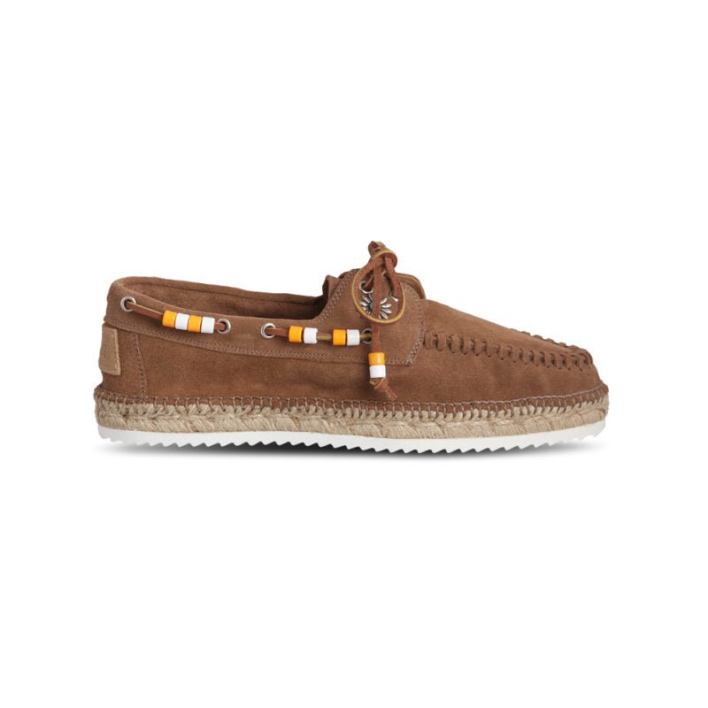 Scarpa Topsiders in suede visone - YES SHOPEspadrillasLAGOANAUTICO SUEDE-IT 381987214652771