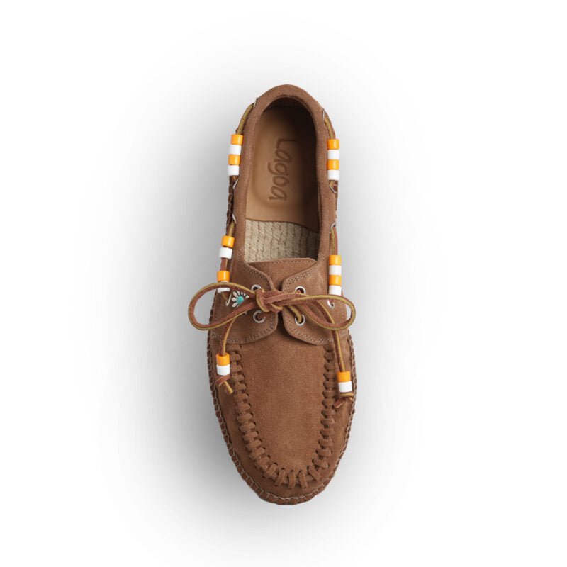 Scarpa Topsiders in suede visone - YES SHOPEspadrillasLAGOANAUTICO SUEDE-IT 381987214652771