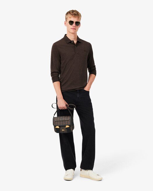 Borsa messenger The Blend marrone - YES SHOPBorse a spallaLACOSTENU5423BG-Taglia unica