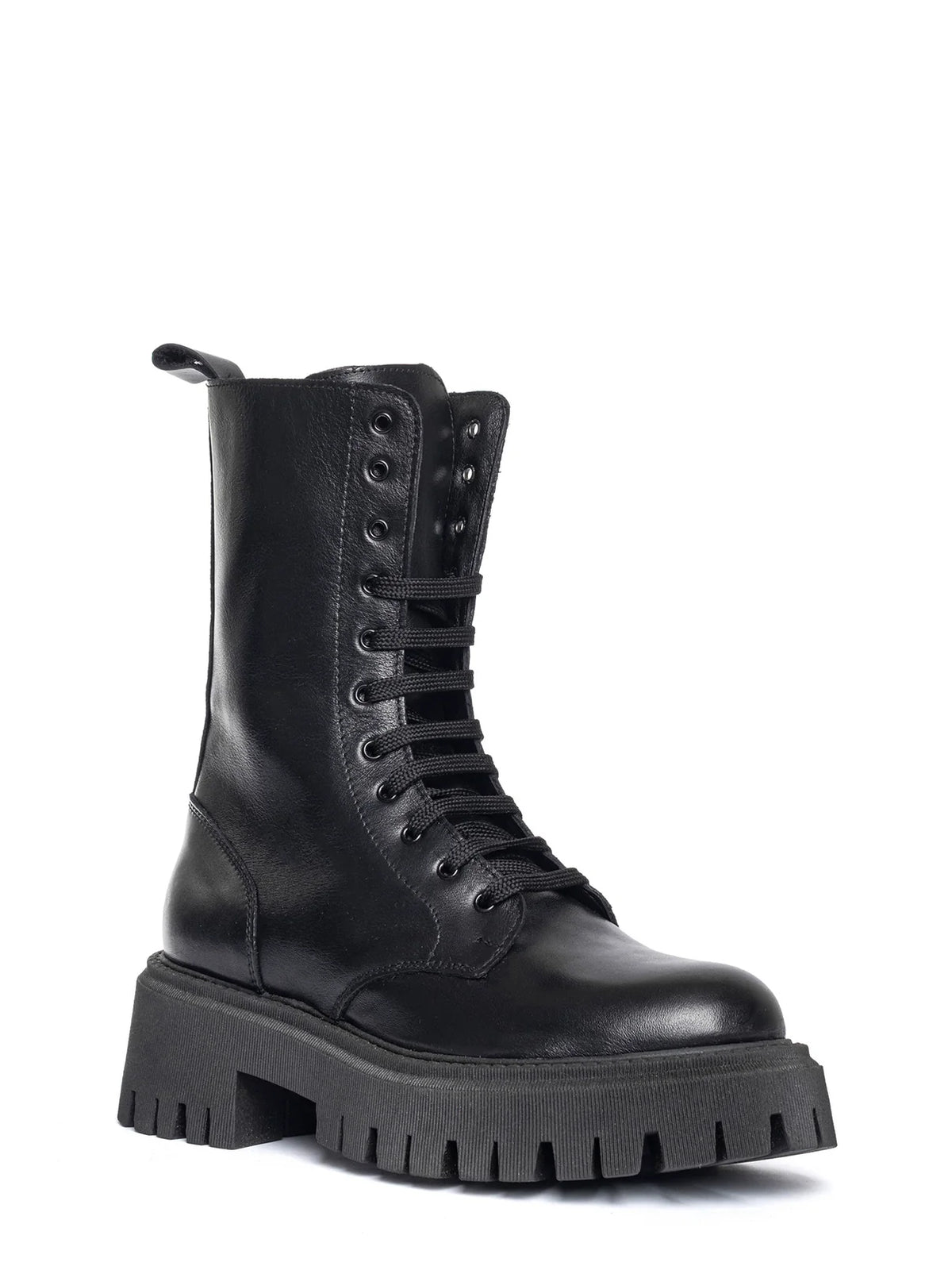 Anfibio Onix in pelle di vitello nero - YES SHOPStivalettiGISEL MOIRE'ONIX-IT 367360700160971