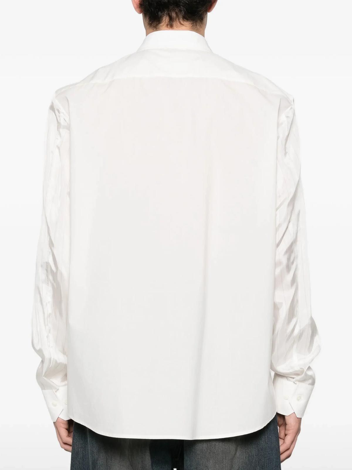 Camicia bianca con patch - YES SHOPCamicieMM6 MAISON MARGIELASH0DT0038MTN149-IT 425162305742771