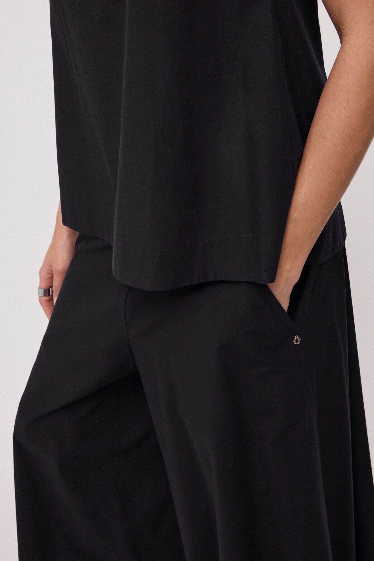 Panta-Gonna alla caviglia nero - YES SHOPPantaloniOTTOD'AMEDP9991-IT 345899611323771