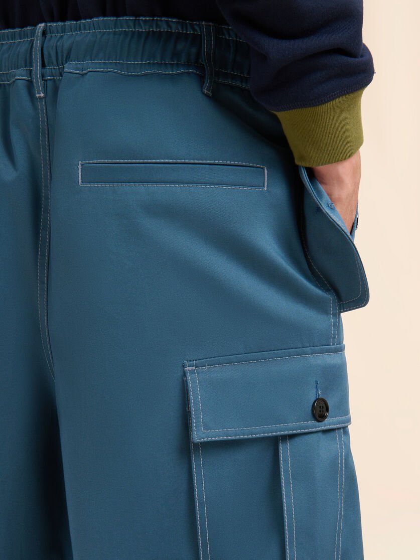 Pantaloni cargo petyrolio - YES SHOPPantaloniMARNIPUMU0247A2UTC567-IT 422518214652771