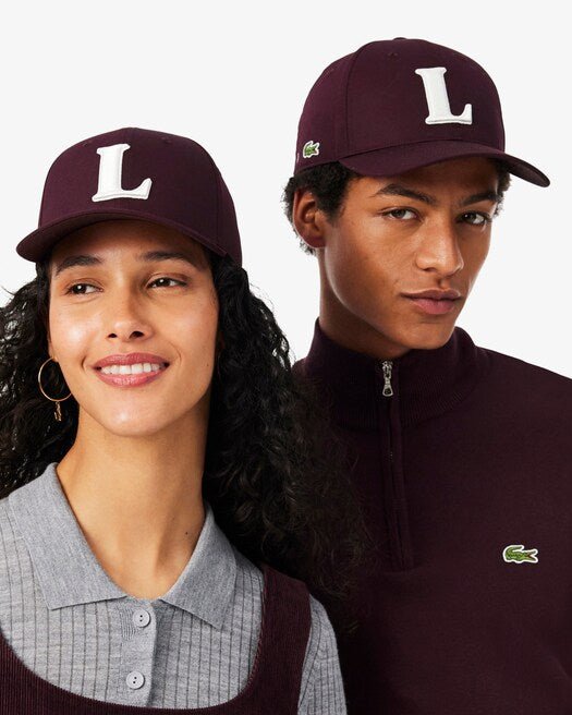 Cappellino da baseball bordeaux con ricamo 3D - YES SHOPCappelliLACOSTERK0342-00-Taglia unica