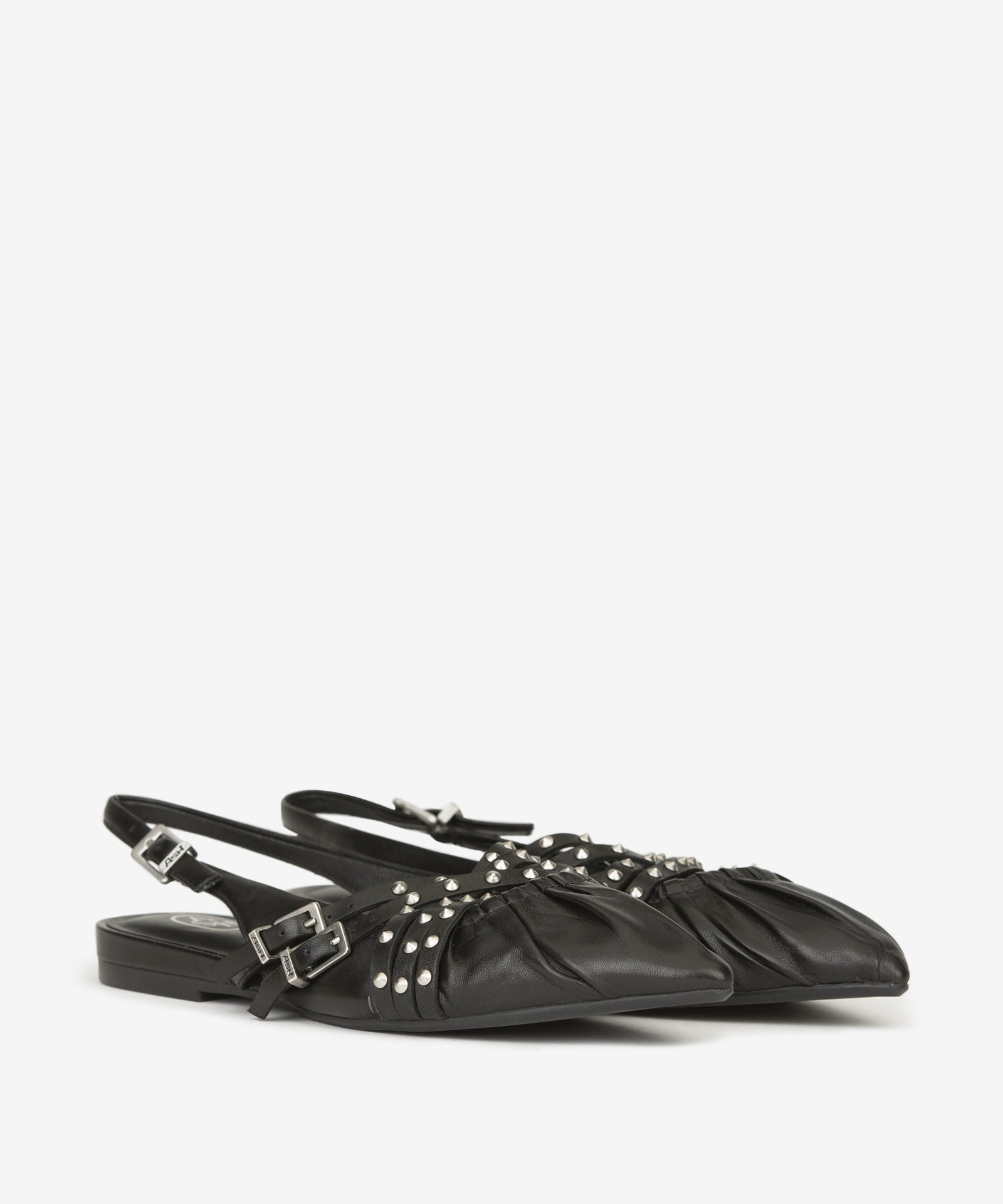 Slingback Bianca nero con borchie - YES SHOPScarpe elegantiASH152829/23012c-IT 367963689703771