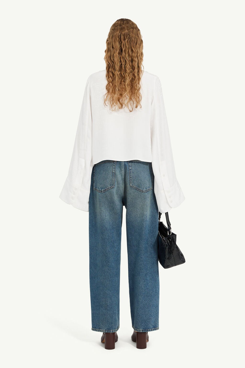 Camicia in jacquard MM6 bianca - YES SHOPCamicieMM6 MAISON MARGIELAS52DT0044M35737/0035-IT 349764118162771