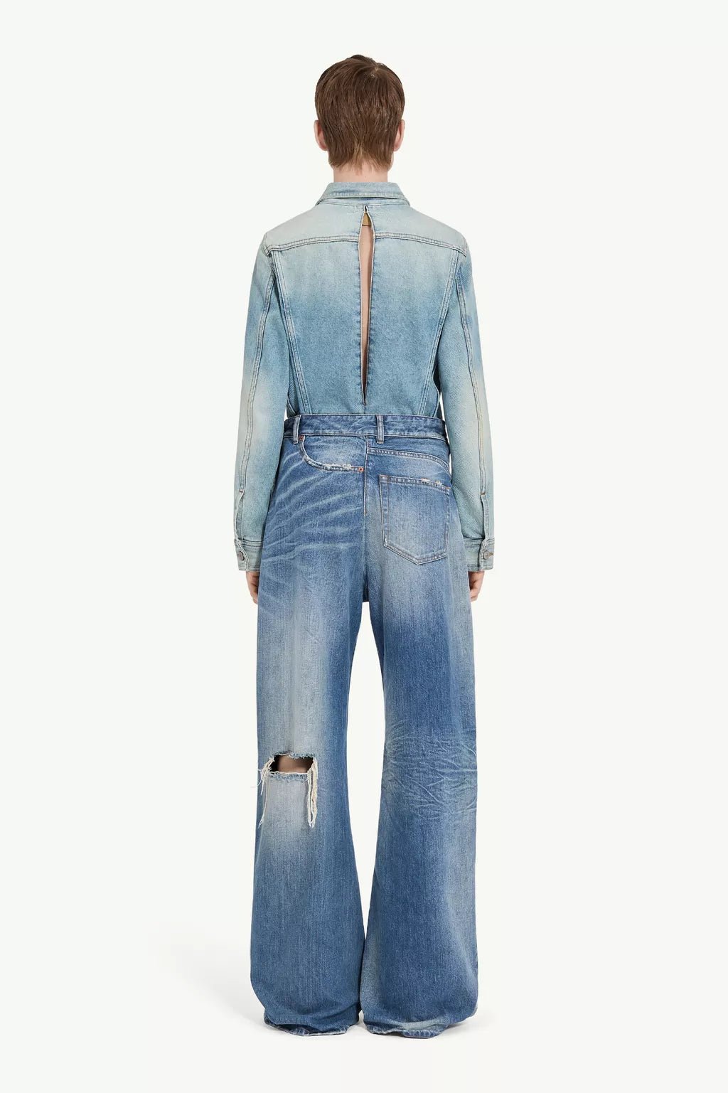 Jeans MM6 Twist gamba larga - YES SHOPJeansMM6 MAISON MARGIELAS52LA0243-W24