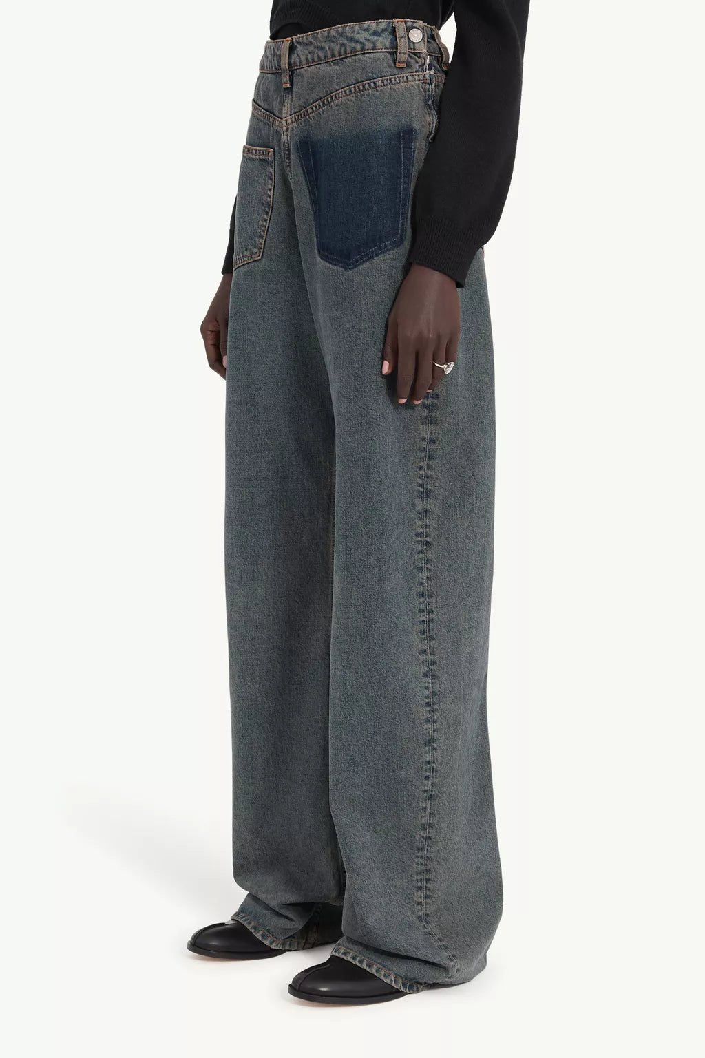 Jeans MM6 Back-to-Back sabbiato - YES SHOPJeansMM6 MAISON MARGIELAS52LA0257-W24