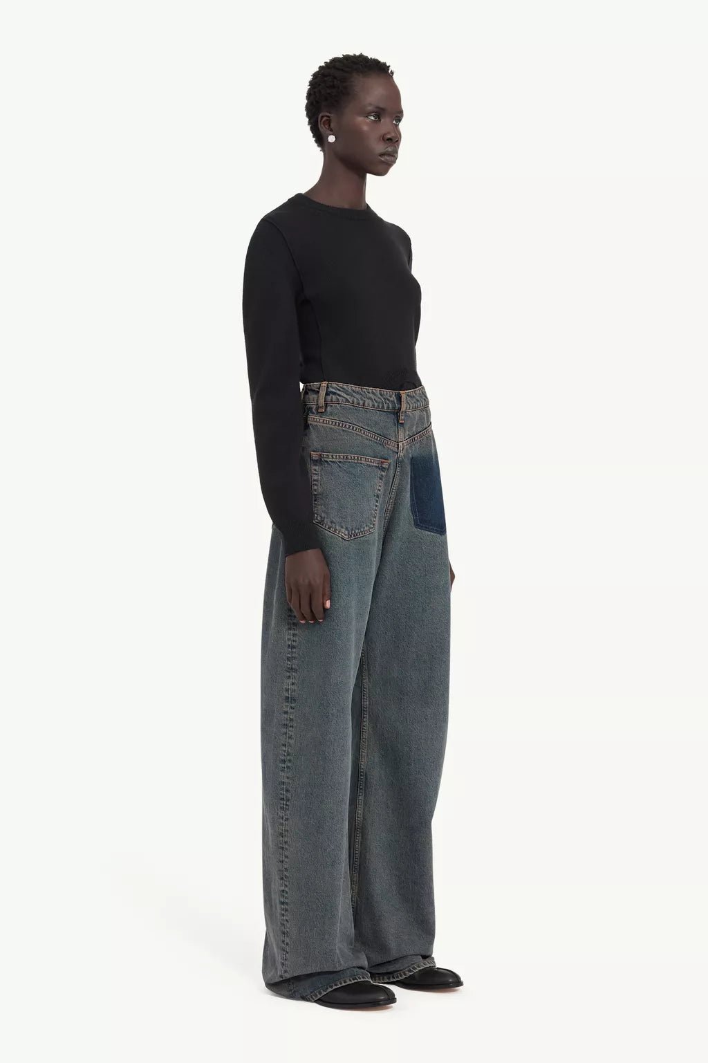 Jeans MM6 Back-to-Back sabbiato - YES SHOPJeansMM6 MAISON MARGIELAS52LA0257-W24