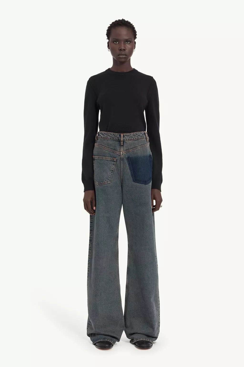 Jeans MM6 Back-to-Back sabbiato - YES SHOPJeansMM6 MAISON MARGIELAS52LA0257-W24