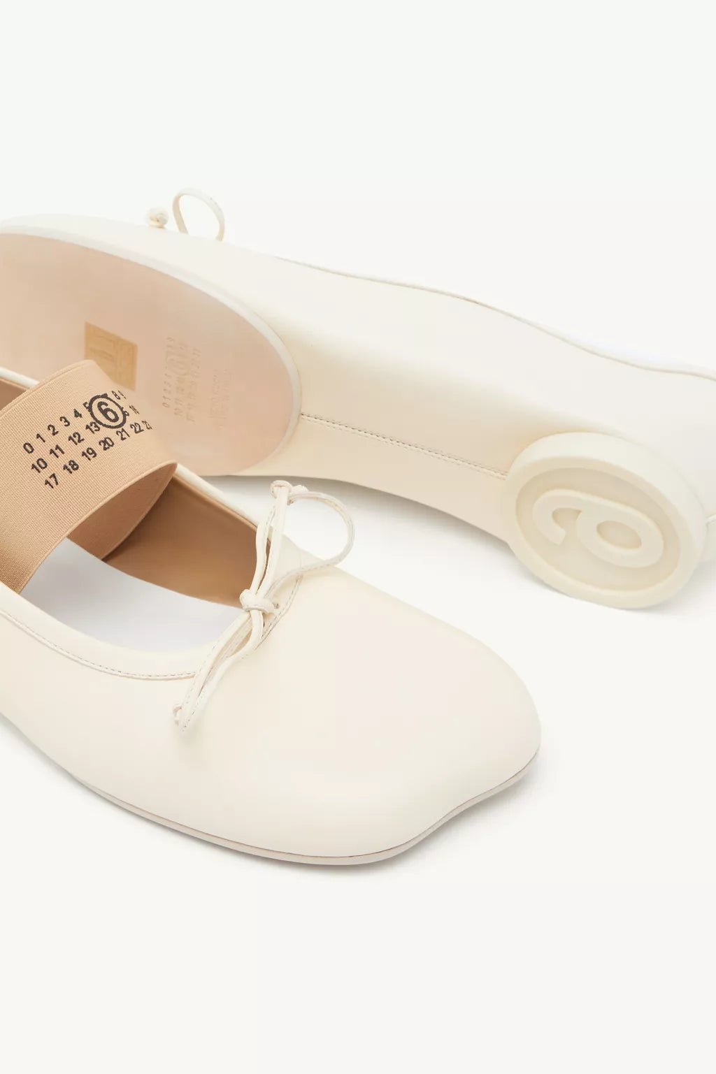 Bambolina MM6 Anatomic Numeric panna - YES SHOPBallerineMM6 MAISON MARGIELAS59WZ0099-IT 36