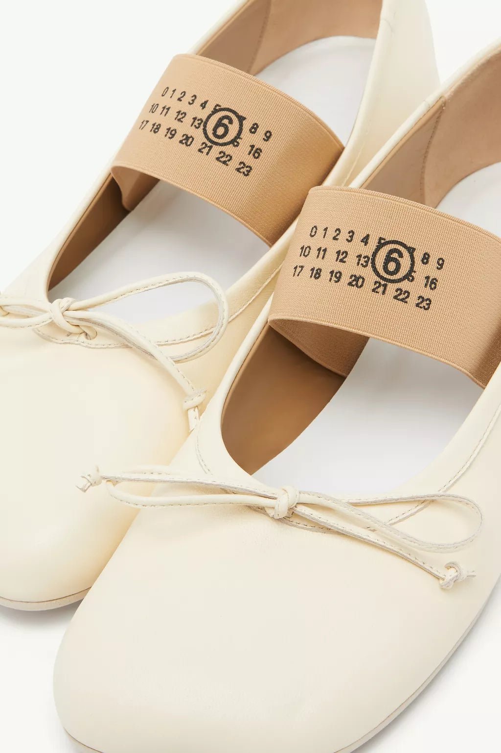 Bambolina MM6 Anatomic Numeric panna - YES SHOPBallerineMM6 MAISON MARGIELAS59WZ0099-IT 36