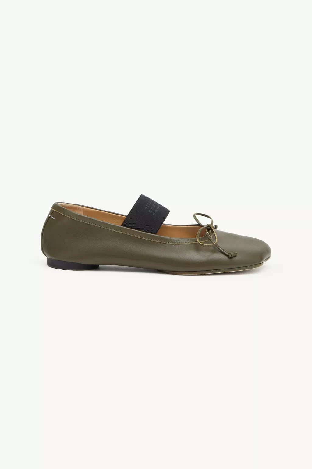 Bambolina MM6 Anatomic Numeric verde oliva - YES SHOPBallerineMM6 MAISON MARGIELAS59WZ0099-IT 36