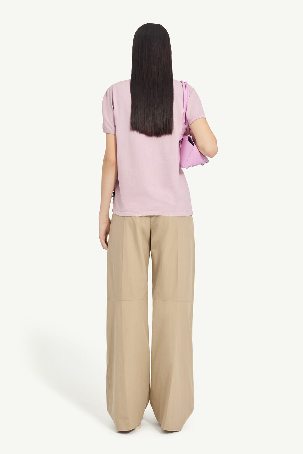 T-shirt in jersey vintage rosa con stampa a contrasto "MARGIE" - YES SHOPT-shirtMM6 MAISON MARGIELAS62GD0212/M2018-XXS5980108863771