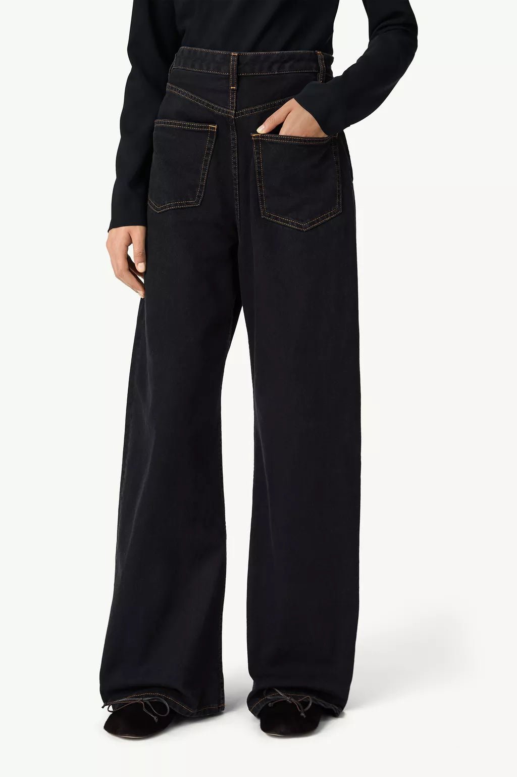 Jeans MM6 rovesciato nero - YES SHOPJeansMM6 MAISON MARGIELAS62LB0226-W24