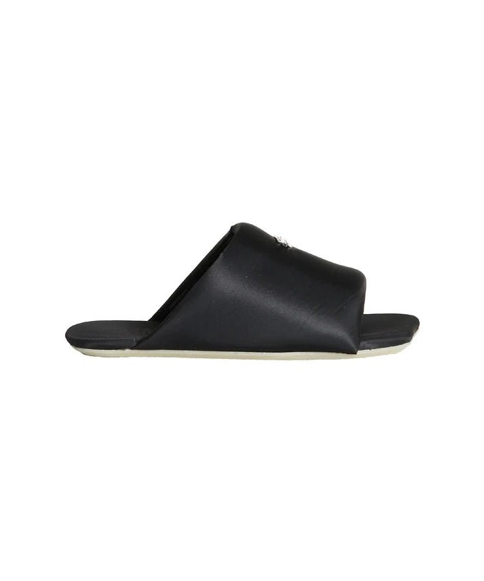 Ciabatta MM6 nera in nylon con targhetta logo numeric - YES SHOPSandaliMM6 MAISON MARGIELAS66WP0125/P7705-IT 363488349676771