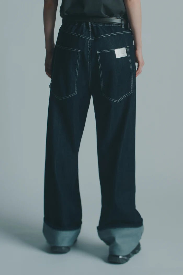 Jeans con maxi risvolto e catena strass - YES SHOPJeansCIRCUS HOTELH6SY05-IT 349179908162771