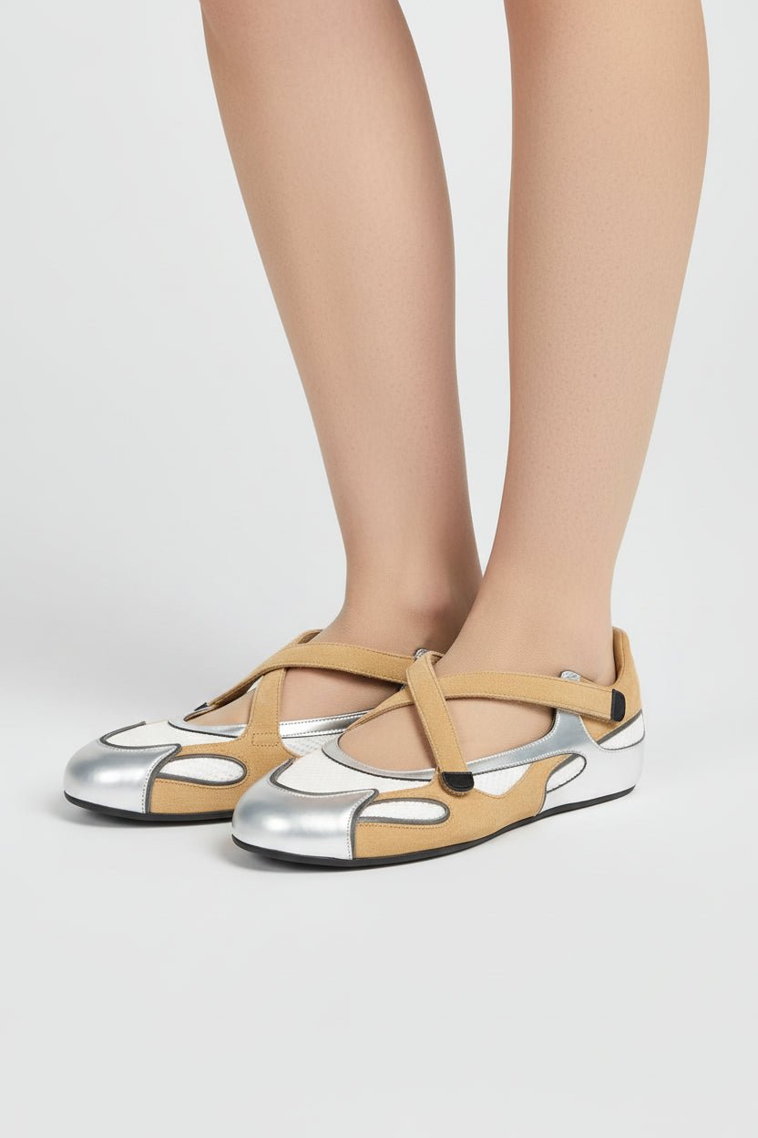 Ballerina tecnica argento e sabbia - YES SHOPBallerineCIRCUS HOTELH6SZ03-IT 365579908162771
