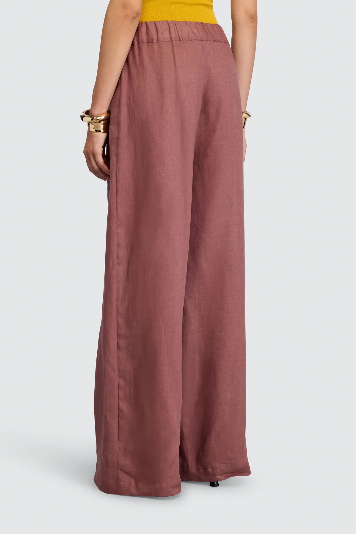 Pantalone Jhonny in lino cipolla - YES SHOPPantaloniSEMICOUTURES6SN38-IT 341404451104771