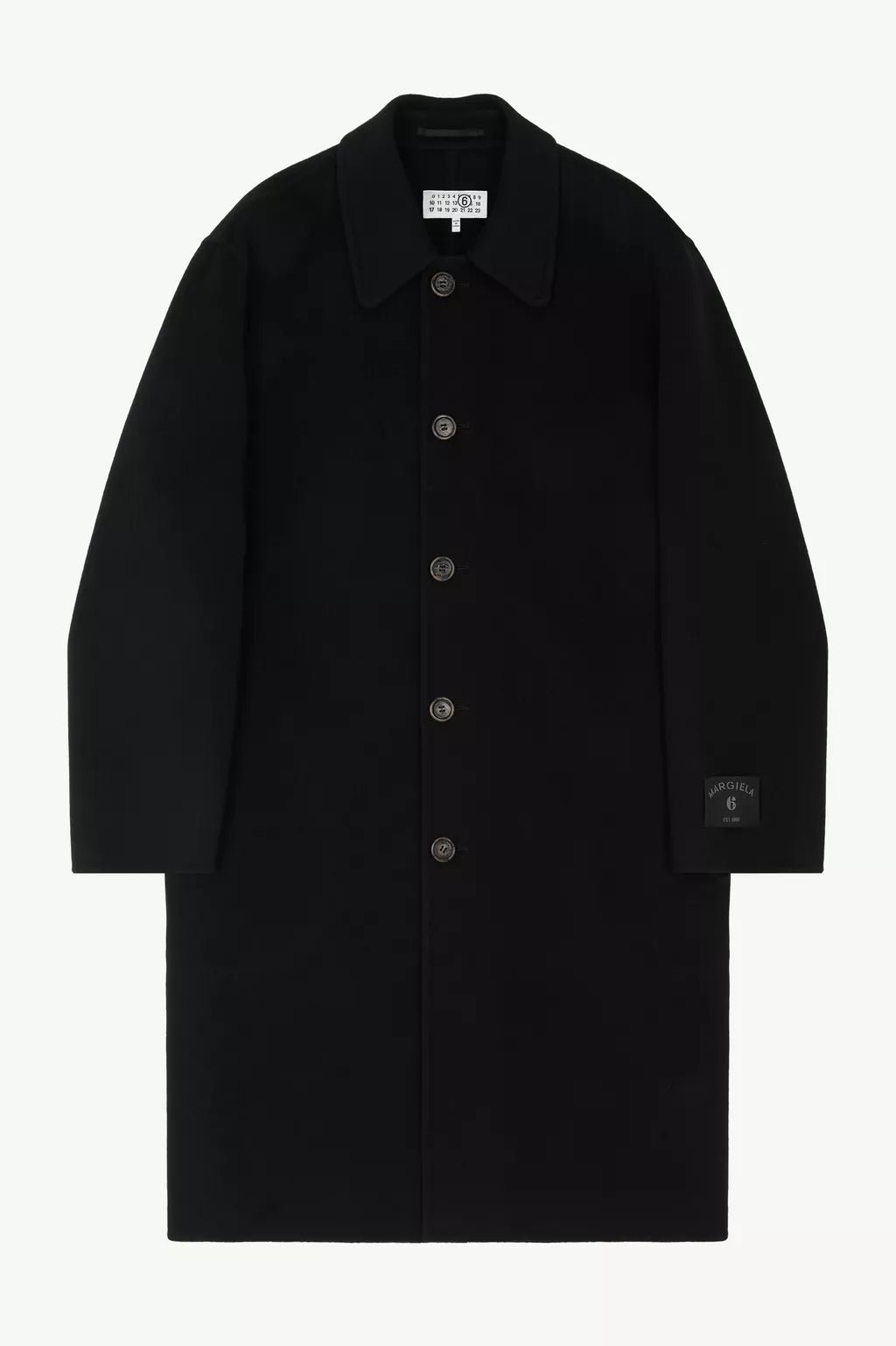 cappotto in lana nero double-face - YES SHOPCappottiMM6 MAISON MARGIELASH0AA0033M35761900-IT 423042075569871
