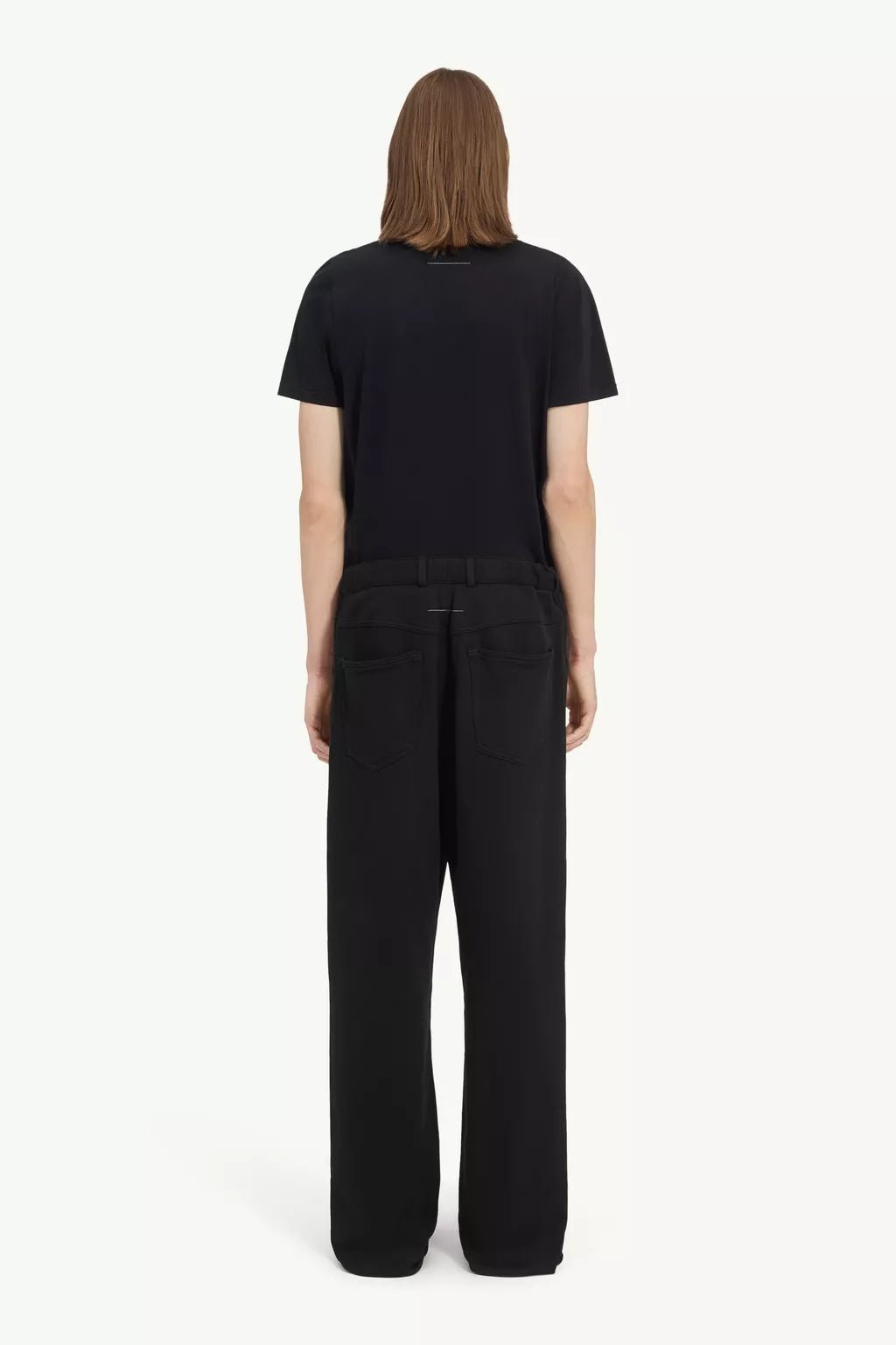 Pantalone in tuta nero 5 tasche con logo - YES SHOPPantaloniMM6 MAISON MARGIELASH0KA0077M25025-XXS5217175569871