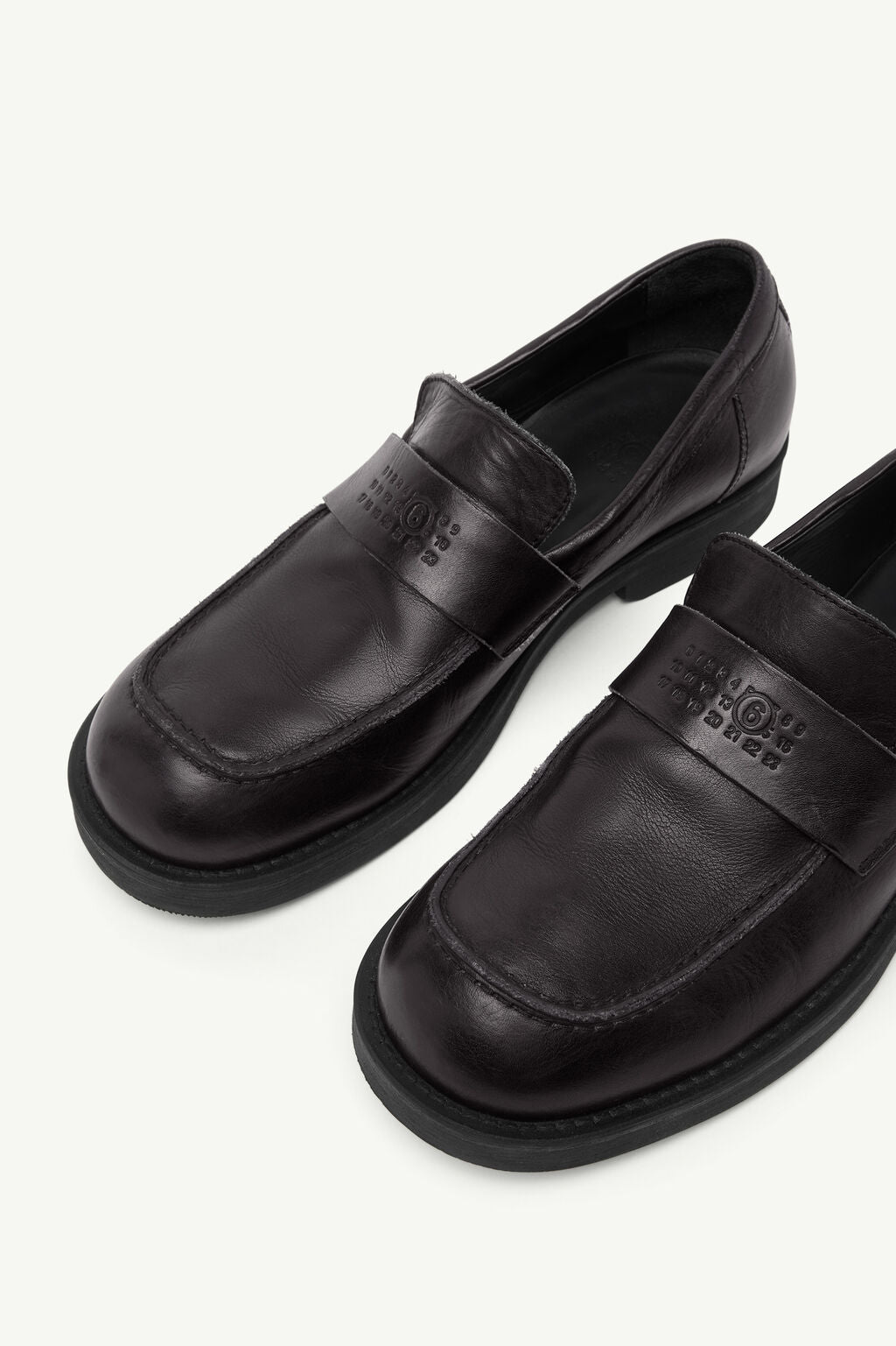 Mocassino nero con logo - YES SHOPMocassiniMM6 MAISON MARGIELASH1WR0006P7431T8013-IT 381282305742771